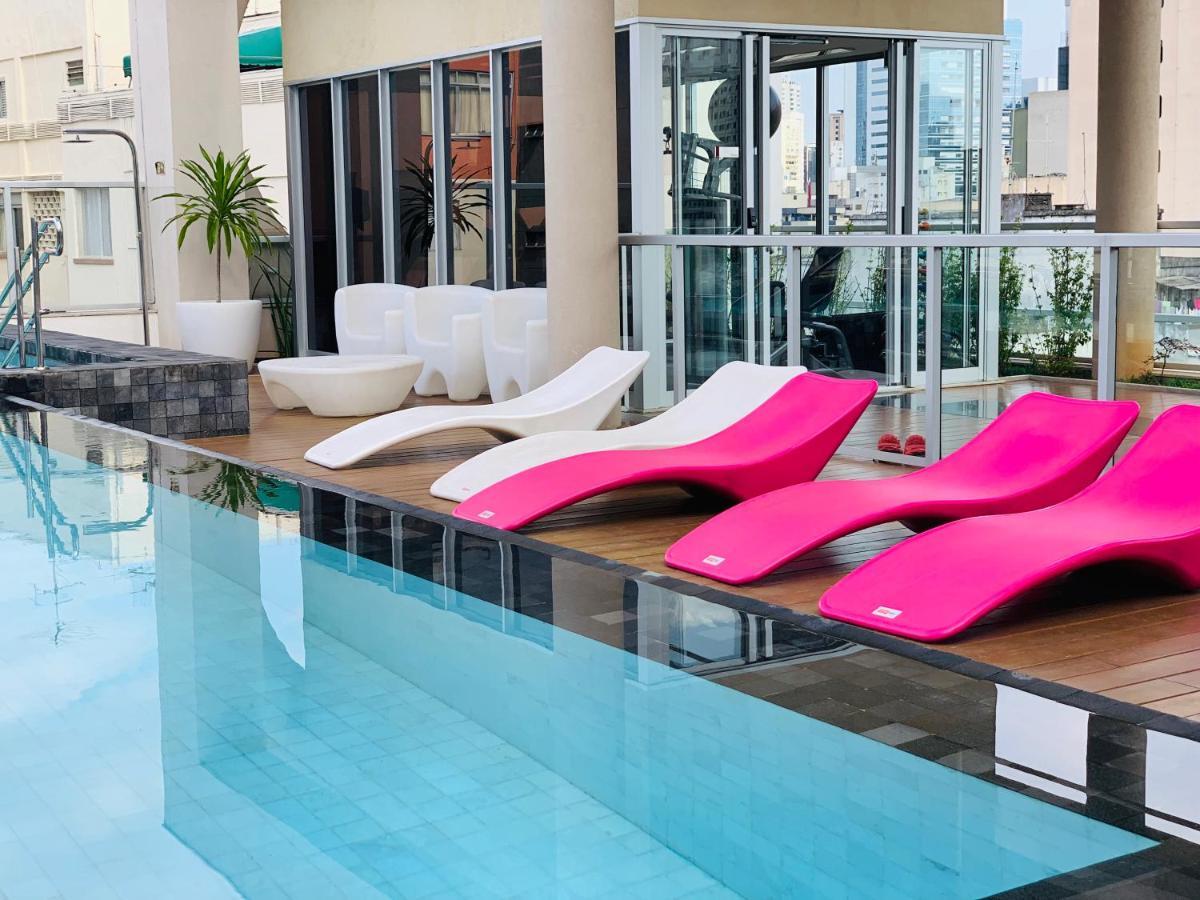 303 - Rentaqui - Studio Augusta Elegance Pool New São Paulo Extérieur photo
